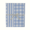 Gingham Print Cotton Tablecloth