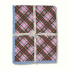Holiday Plaid Print Cotton Tablecloth