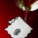 House of Gleason Rectangle Personalized Cocktail Napkin