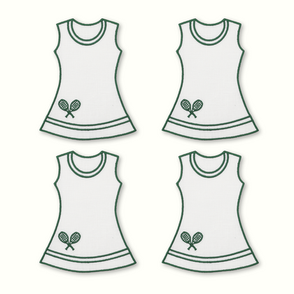 Tennis Dress Cocktail Napkins